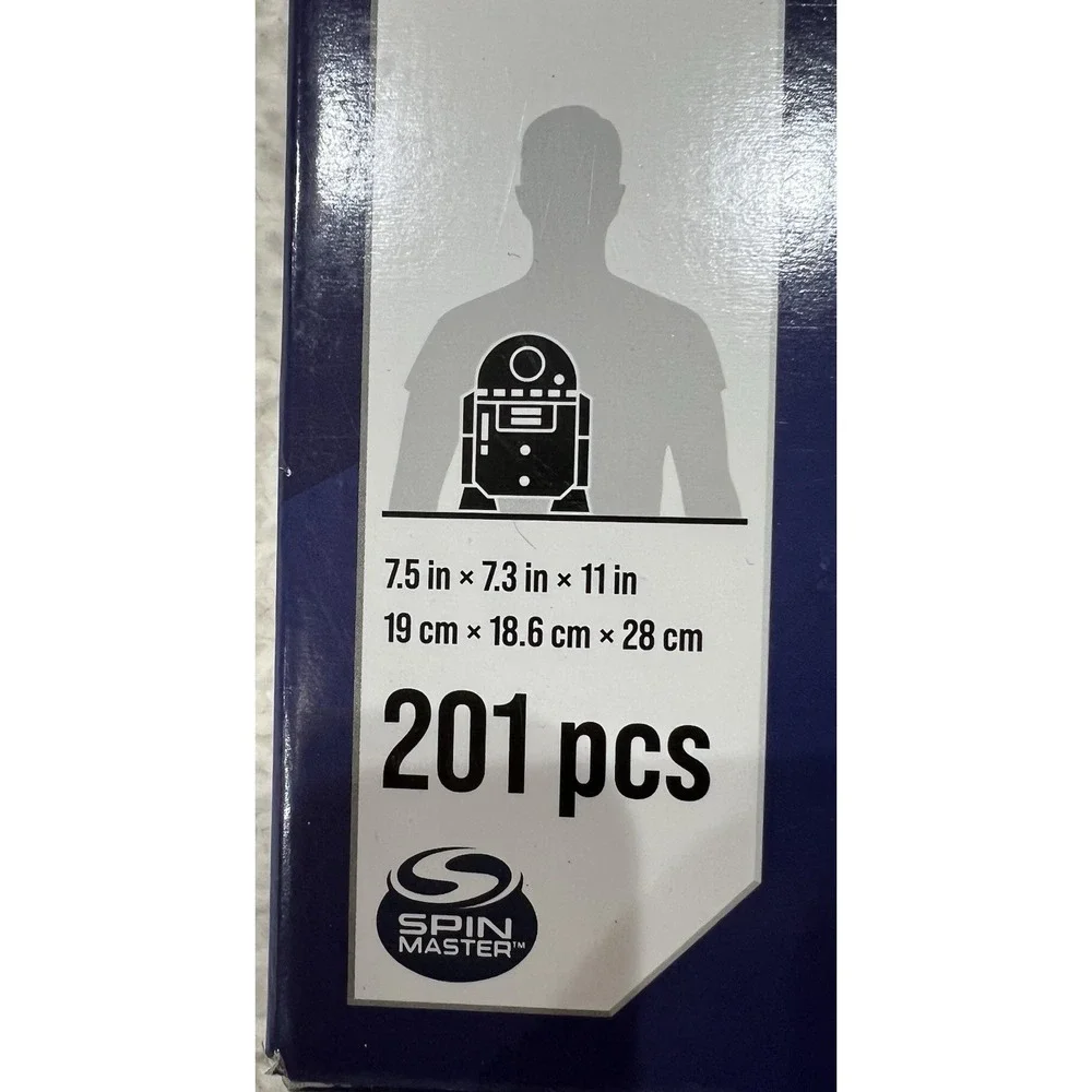 NEW STAR WARS R2-D2 Model‎ Kit 201 Pieces 4D Build Disney NIB sealed Ages 12+